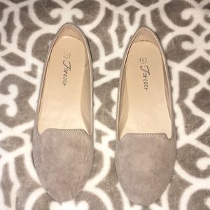 Taupe Ballet Flats size 6